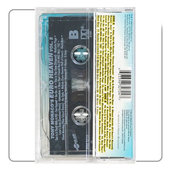 Euro Heaven Vol 2 1999 - Audio Tape Cassette - Picture 2 of 2